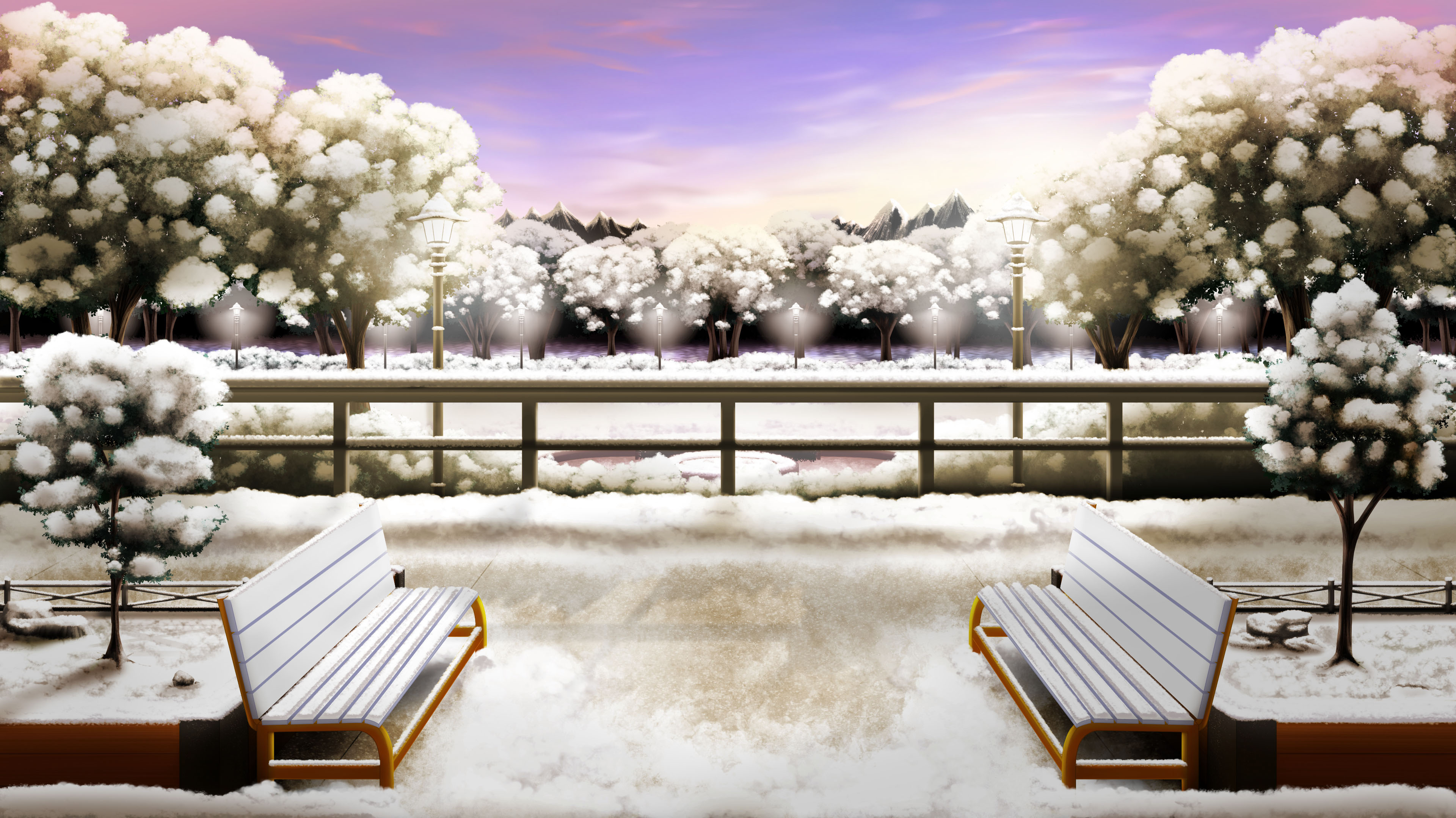 A Park, but winter