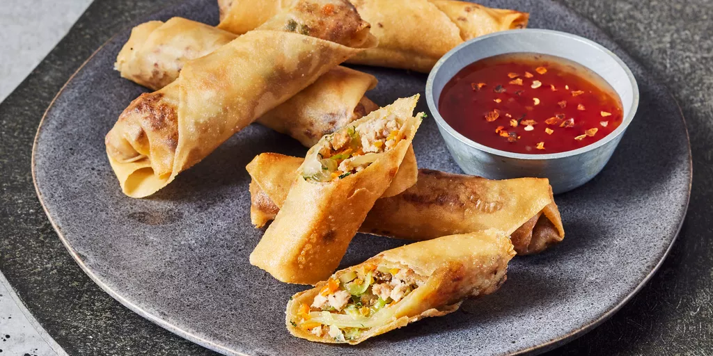 Traditional Filipino Lumpia - Photo by Dotdash Meredith Food Studios